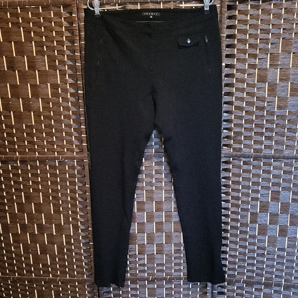 Theory Women's Black Trousers - Picture 1 of 7